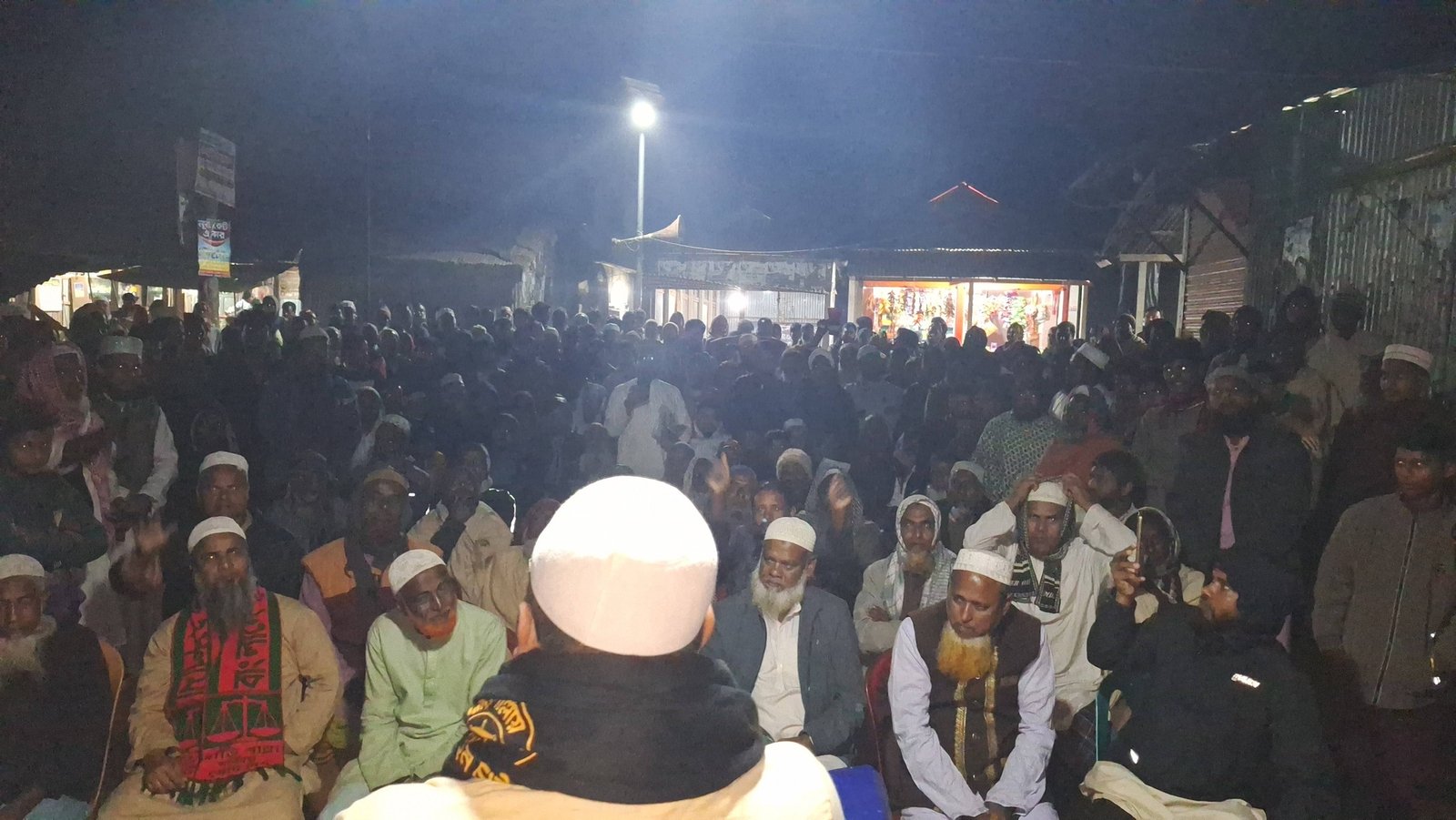 নালিতাবাড়ী ৯ নং মরিচপুরান ইউনিয়নের বাঁশকান্দা বাজারে জোটের পথসভা অনুষ্ঠিত